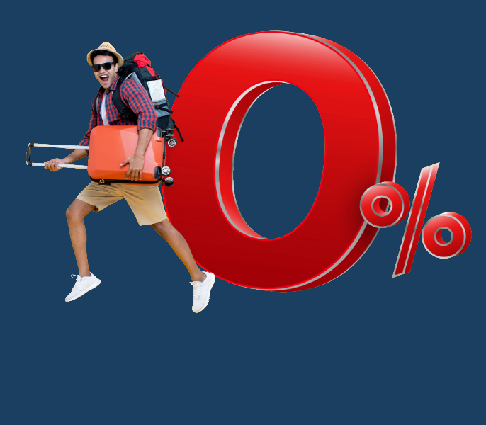 Zero! Zilch! Nada!  0% APR on ALL New Credit Cards!